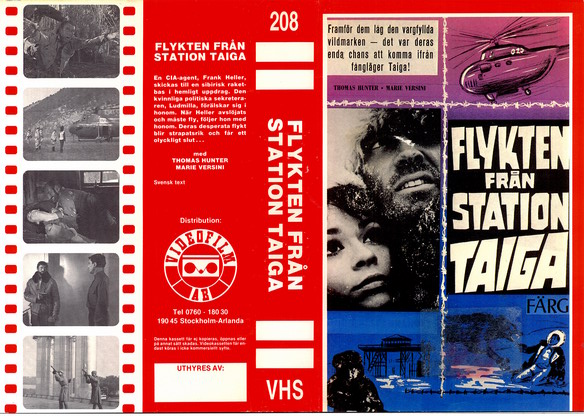 208 FLYKTEN FRÅN STATION TAIGA (VHS)